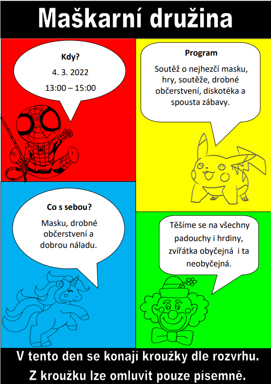 Maškarní 2022