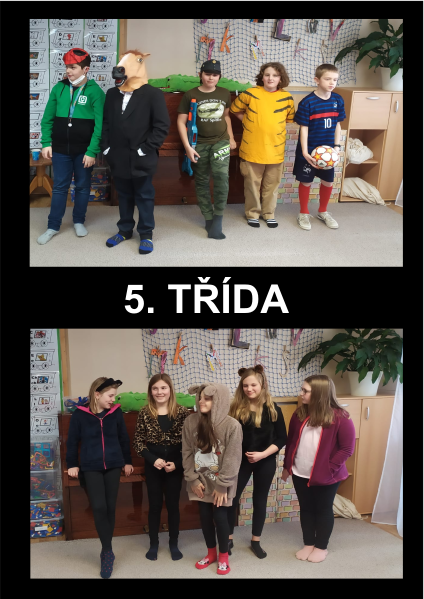 masky 5. třída